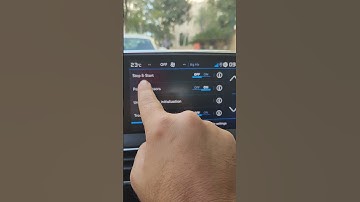 How to switch on/off stop start function in Peugeot 3008.