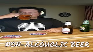 Burger tries coors edge non alcoholic beer FIND OUT WHAT I THINK!!!