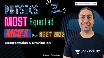 Electrostatics & Gravitation | Most Expected NEET Physics Questions 💯| NEET 2022 Preparation🔥