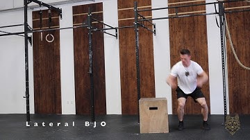 Lateral Box Jump Over