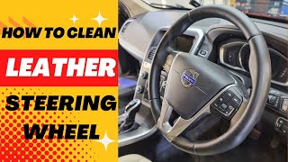 How To Clean Leather Steering Wheel