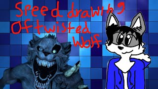 Speed Drawing Of The Twisted Wolf