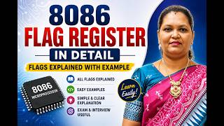 8086 Flag Register in Detail | Flags Explained with Example #8086 #Microprocessor #FlagRegister