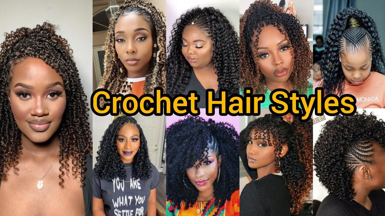 Crochet Hairstyles for Black Women in 2025 | Crochet Braids Hairstyles | Crotchet Twist Braids 2025