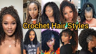 Crochet Hairstyles for Black Women in 2025 | Crochet Braids Hairstyles | Crotchet Twist Braids 2025