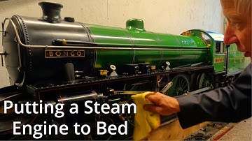 How to put your steam locomotive to bed - at Peter