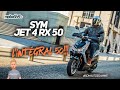 Sym jet 4 rx 50 2021  test motorlive