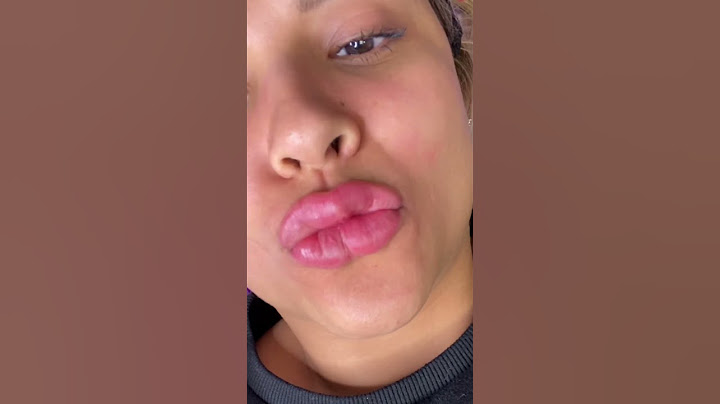 I got my lips tattooed! Look at the result! #makeup #makeup