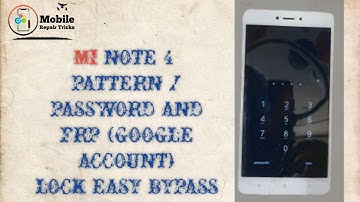 mi note 4 frp (google account) lock bypass and pattern / password unlock  MIUI11 update