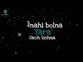 Jhoot Nahi Bolna Song Whatsapp Status | Himesh Reshammiya Song | Sad Song Whatsapp Status.