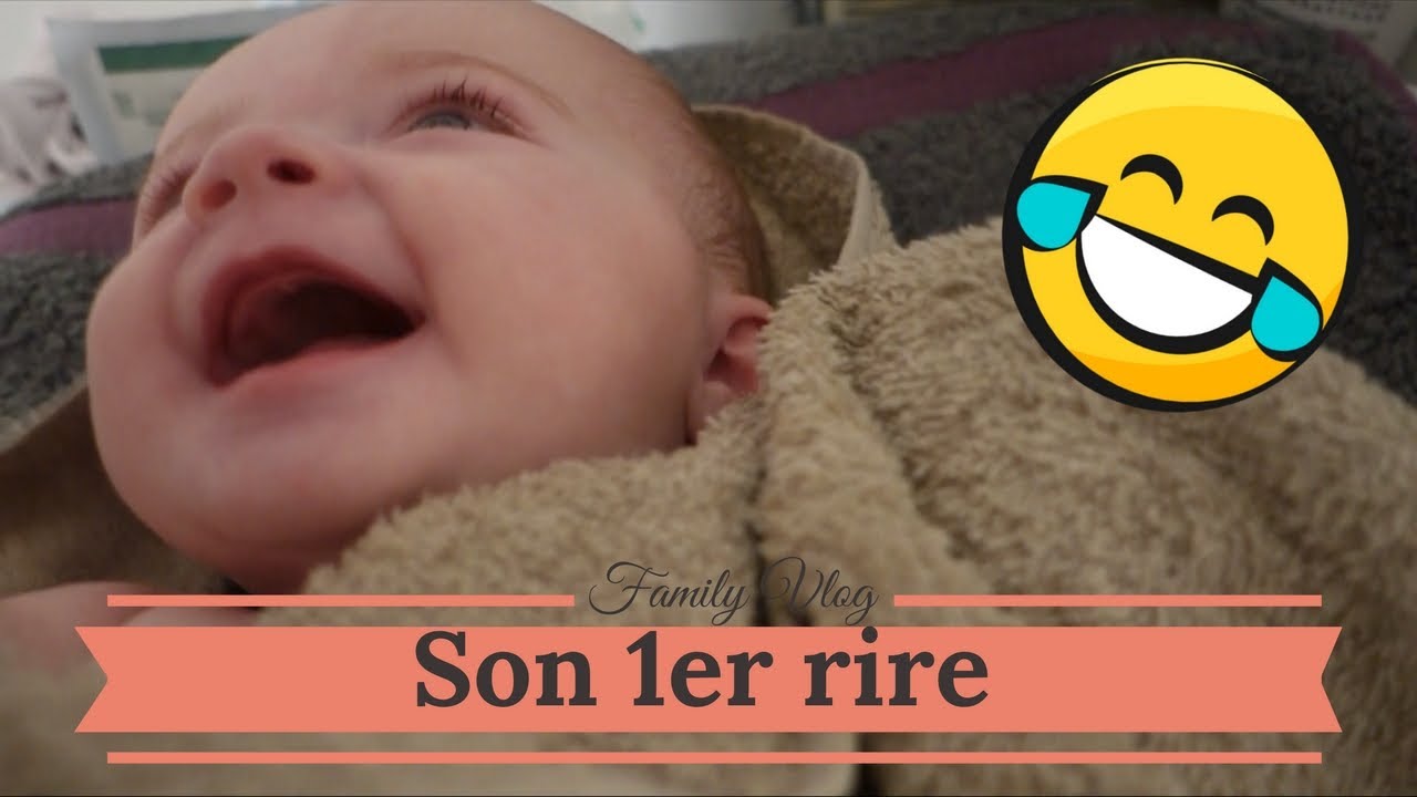 Premier Rire De Bebe Vlog Famille Youtube