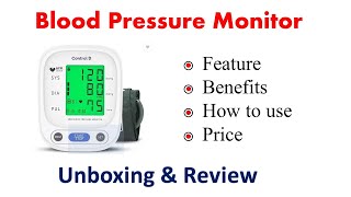 Unboxing & Review BP Tracker | BP Machine | Blood Pressure Tracker Omran screenshot 1