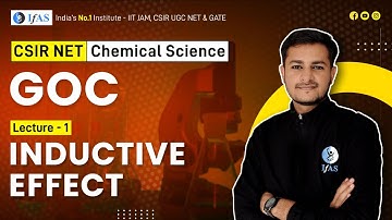 Inductive Effect CSIR NET | Complete GOC for CSIR NET Chemistry