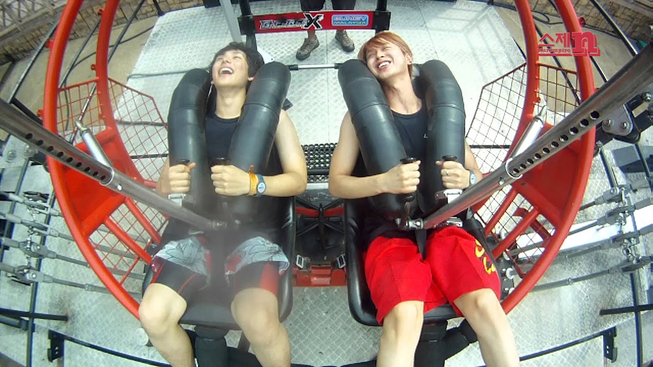 [스제-N.26] ZE:A(제국의아이들) - 놀이기구타는 시완&민우