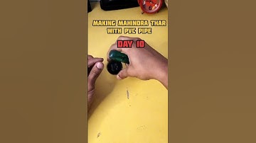 Making Mahindra Thar rc scale model . Day 10. #mahindrathar #scalemodel #rccar #howtomakerccar #thar