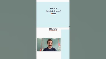 Nutshell Quotes: Create Pro Quotes in Minutes, Not Hours!