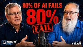Why 80% of Corporate AI Projects Fail (Jonathan Mast at AI Marketing World)