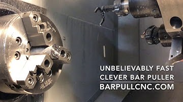 Unbelievably Fast Bar Puller for CNC lathe