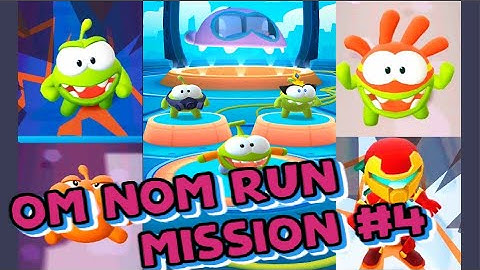 Om Nom: Run 🐸 Cut The Rope Gameplay Walkthrough Part - All Levels/Chapters/Episodes (iOS, Android)