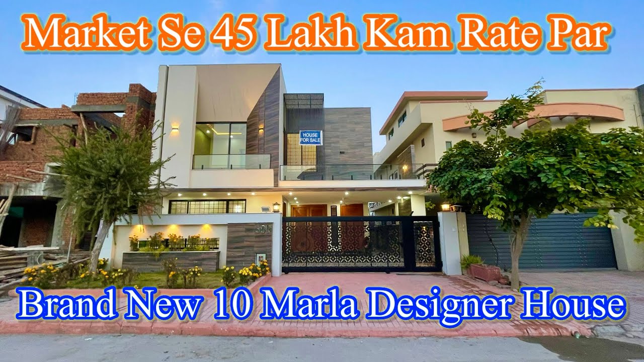 Brand New 10 Marla Beautiful Designer House Bahria Town Rawalpindi 