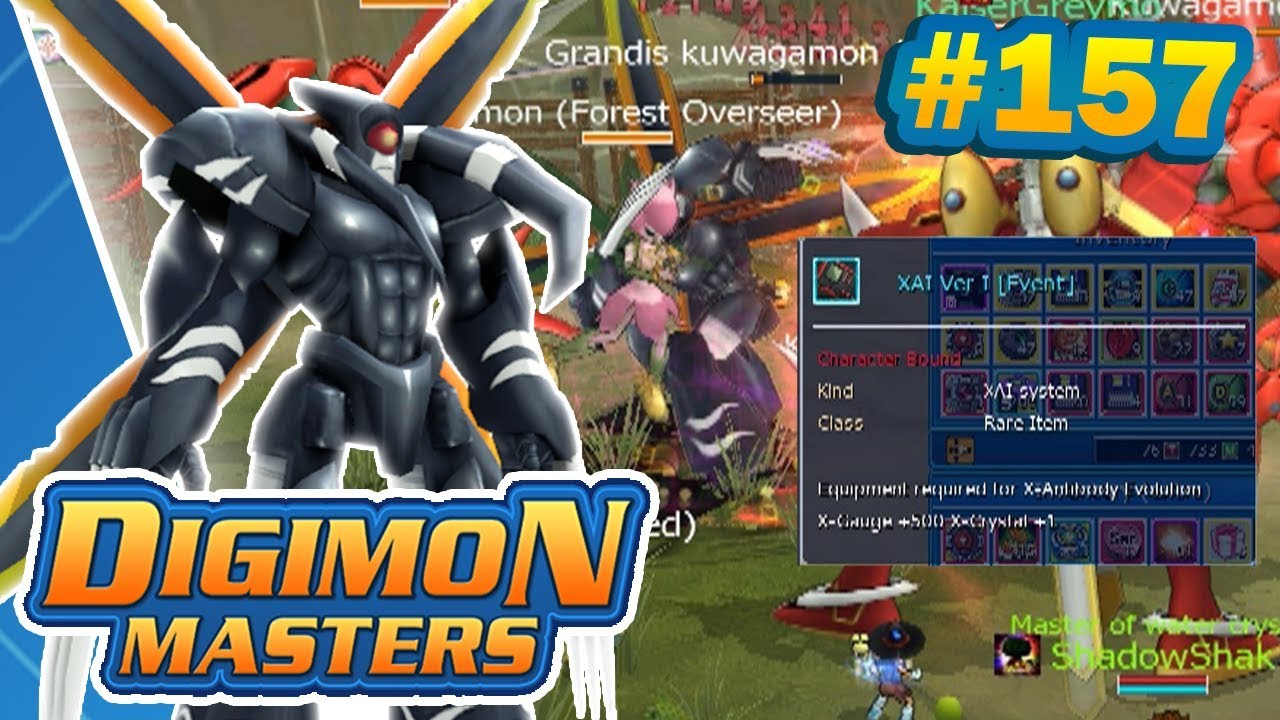 Digimon Masters Online - Ep 157 ''GrandisKuwagamon Raid Boss & Getting The  XAI Ver 1 Digivice!!''