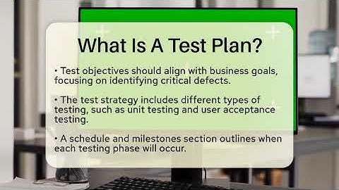 What Is A Test Plan? - Next LVL Programming