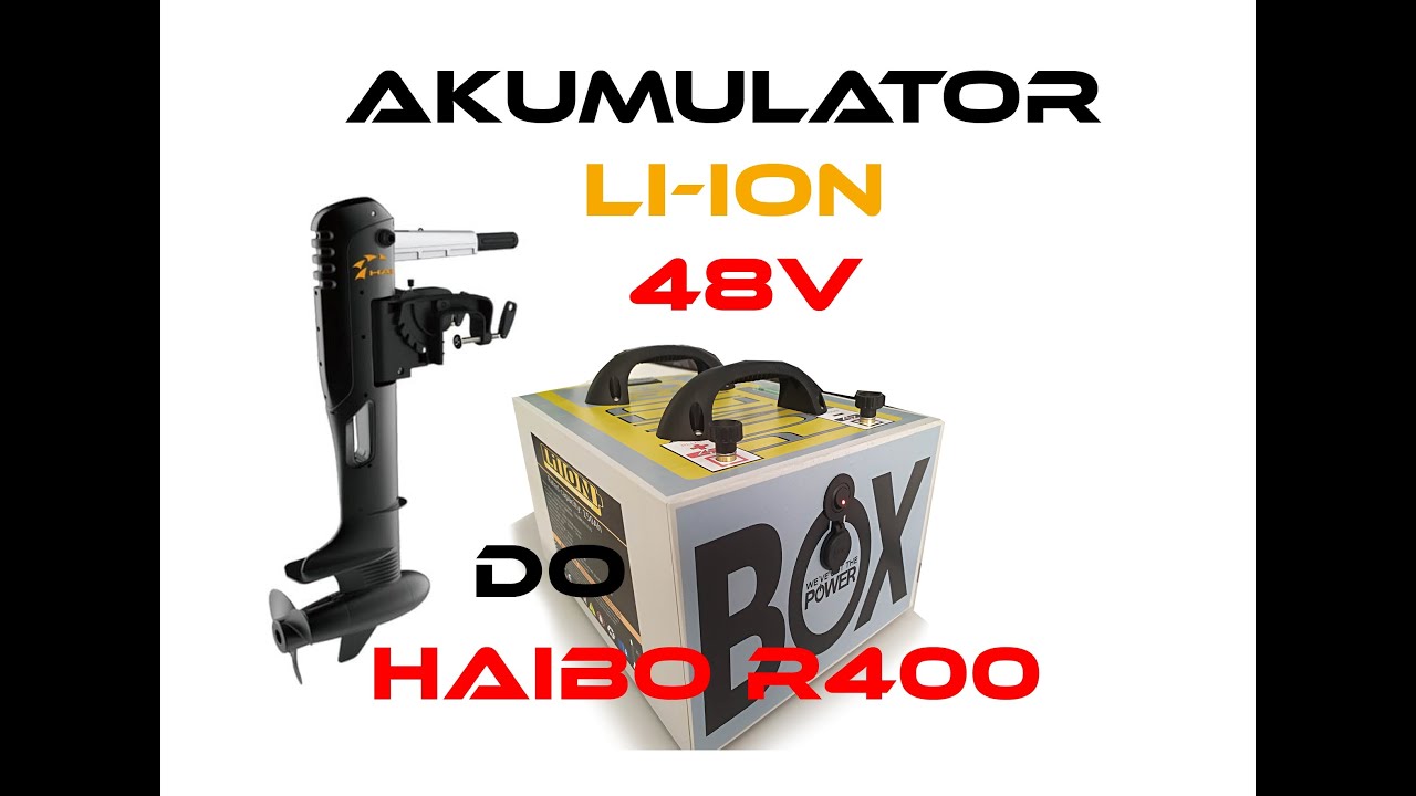 Akumulator Li-ion do silnika HAIBO R400