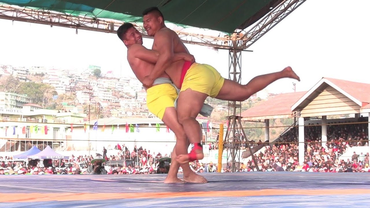 Kezhaseluo-o Pienyü 3rd position holder NWA all bouts at Nagaland wrestling championship 2022