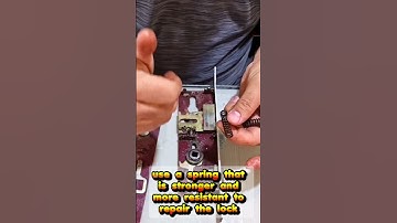 Repair door lock at home| Don