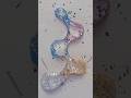 👑💎Water drops fun#glitter #entertainment#colormixing #trending#satisfying#art#viralshort🥳