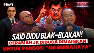 Said Didu Tuding Ceramah JK Dipolitisasi: Ada yang Coba Cari Panggung! | Rakyat Bersuara 28/4