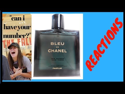 Bleu De Chanel Parfum 2018 Reactions GETS girls phone numbers