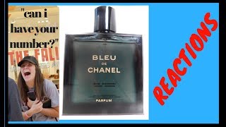 Bleu De Chanel Parfum 2018 Reactions GETS girls phone numbers 