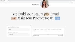 Atelier Platform | How to Create a Skincare Product in Minutes!