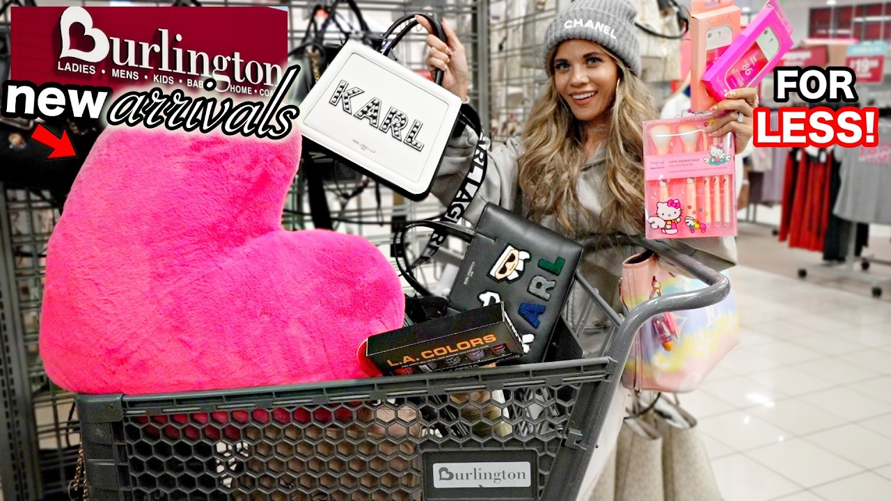 BURLINGTON * NEW ARRIVALS SHOPPING TRIP! (We filled up the CART!)