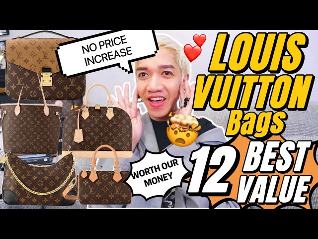 12 LOUIS VUITTON Bags BEST Value for Money under $2500(No LOUIS