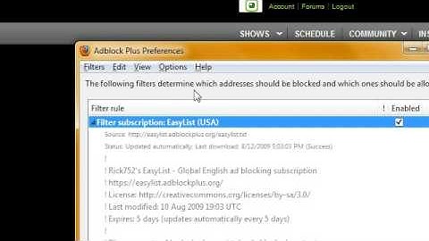 Add Exceptions to AdBlock Plus