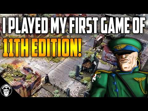So I Played My First Game of 11th Edition Warhammer 40K! Here are My First Impressions!