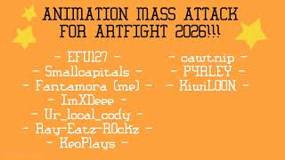 CUBIBIBIBISM \\ MASS ATTACK ARTFIGHT 2026 (ANIMATION)