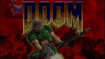 Doom (1993) #1 - Knee-Deep in the Dead - Hangar (E1M1) Walkthrough