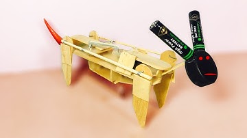 Animal Robot - How to make a powered walking robot using dc motor