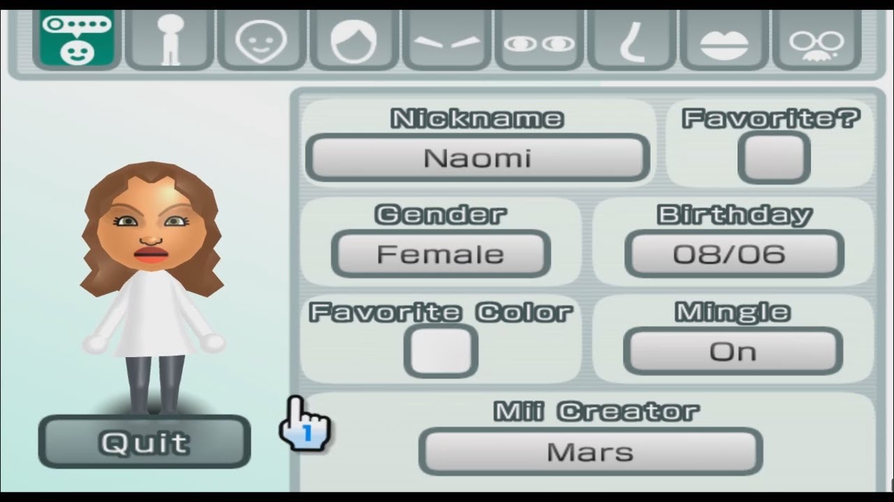 Naomi - Wii Sports - Mii 999 - YouTube
