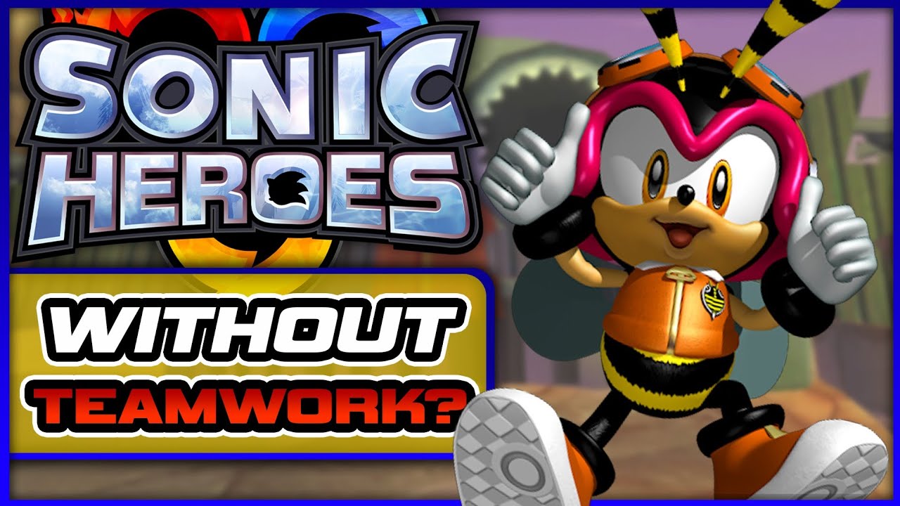 Можно ли победить Team Chaotix, не меняя персонажей? - Sonic Heroes