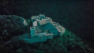 Csókakő, a medieval ruined castle in Hungary - DJI Mavic Pro screenshot 1