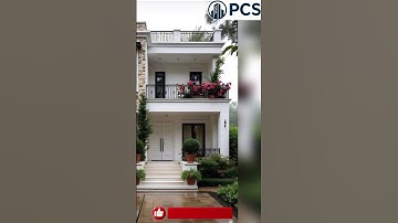 Smart Duplex | Modern House Design 3D Elevation in 3ds Max + SketchUp + Lumion #shorts