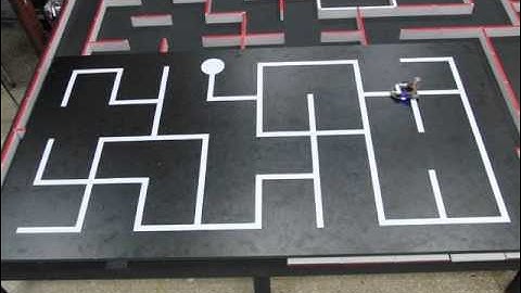 line maze Robot v3- loop structure maze