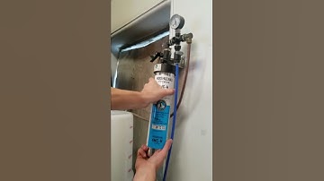 Replacing hoshizaki ice machine 4HC-H filter
