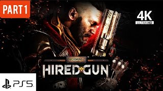 Necromunda: Hired Gun - Gameplay Part 1 (4K) |PS5
