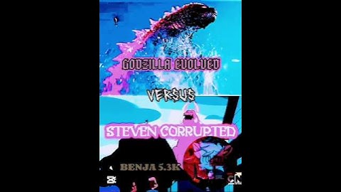 \\STEVEN CORRUPTED #vs GODZILLA// #edit #video #stevenuniverse #kaiju #godzilla #fypシ゚ #song #vsedit