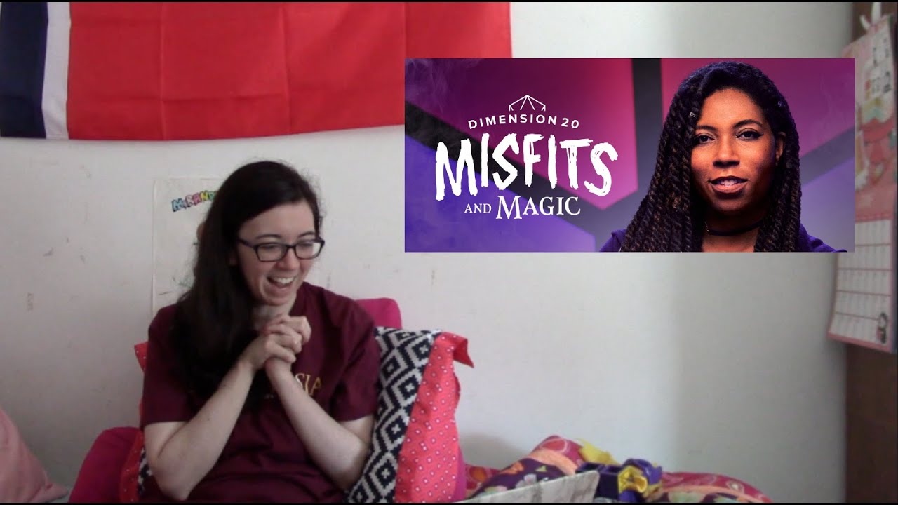 Dimension 20–Misfits and Magic Trailer Announcement Reaction - YouTube